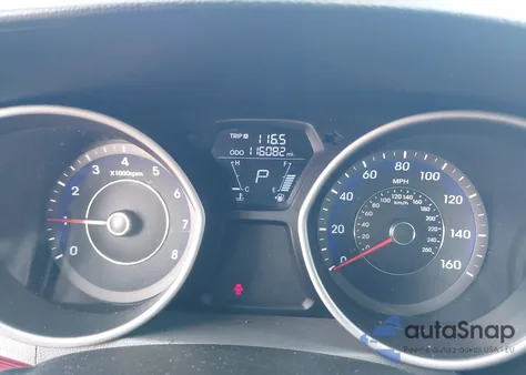 2011 Hyundai Elantra Limited from USA, damaged, VIN 5NPDH4AE2BH052490